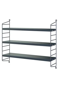 Hylle - Pocket 60x15xH50 Nybroblå