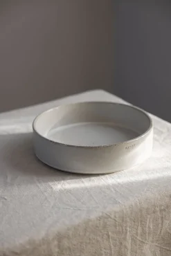 Ildfast Form - Dia27,5cm Naturhvit