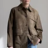 Jakke - Suede Oversized