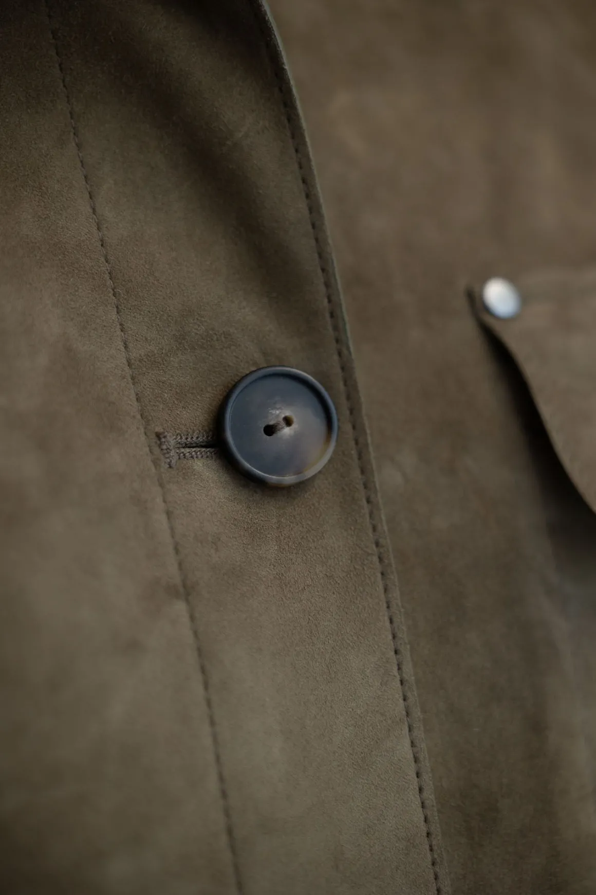 Jakke - Suede Oversized