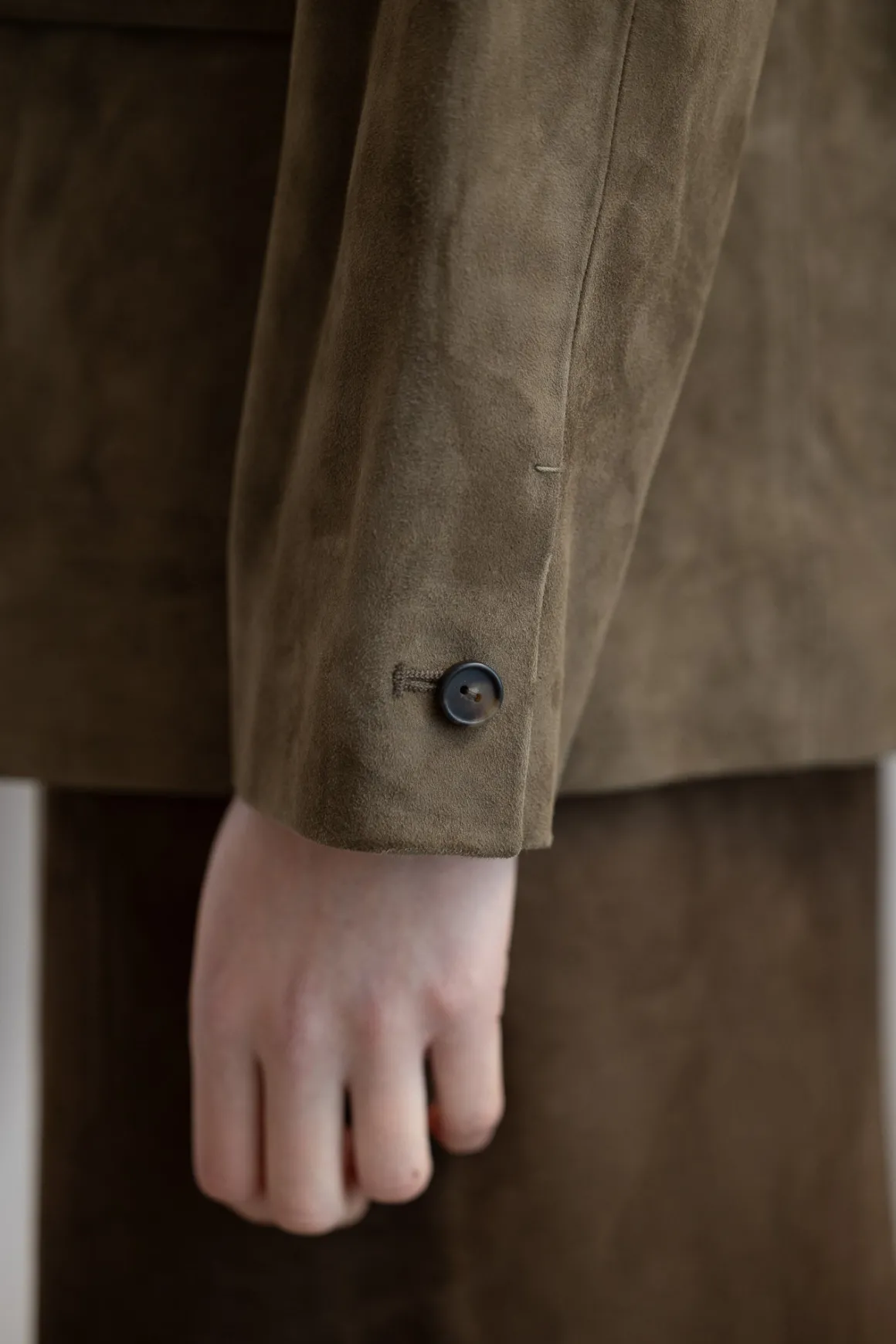 Jakke - Suede Oversized