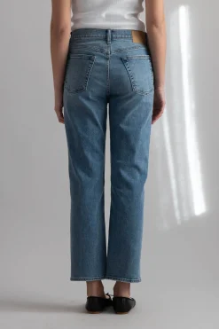 Jeans - Harlow Mid- Rise Ankle Straight