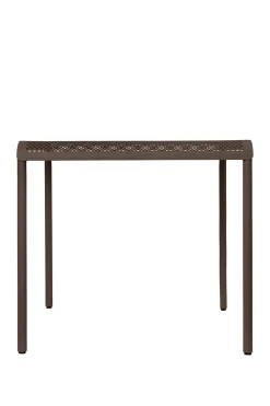 Kafébord - Dapple 80x80cm Dark Chocolate