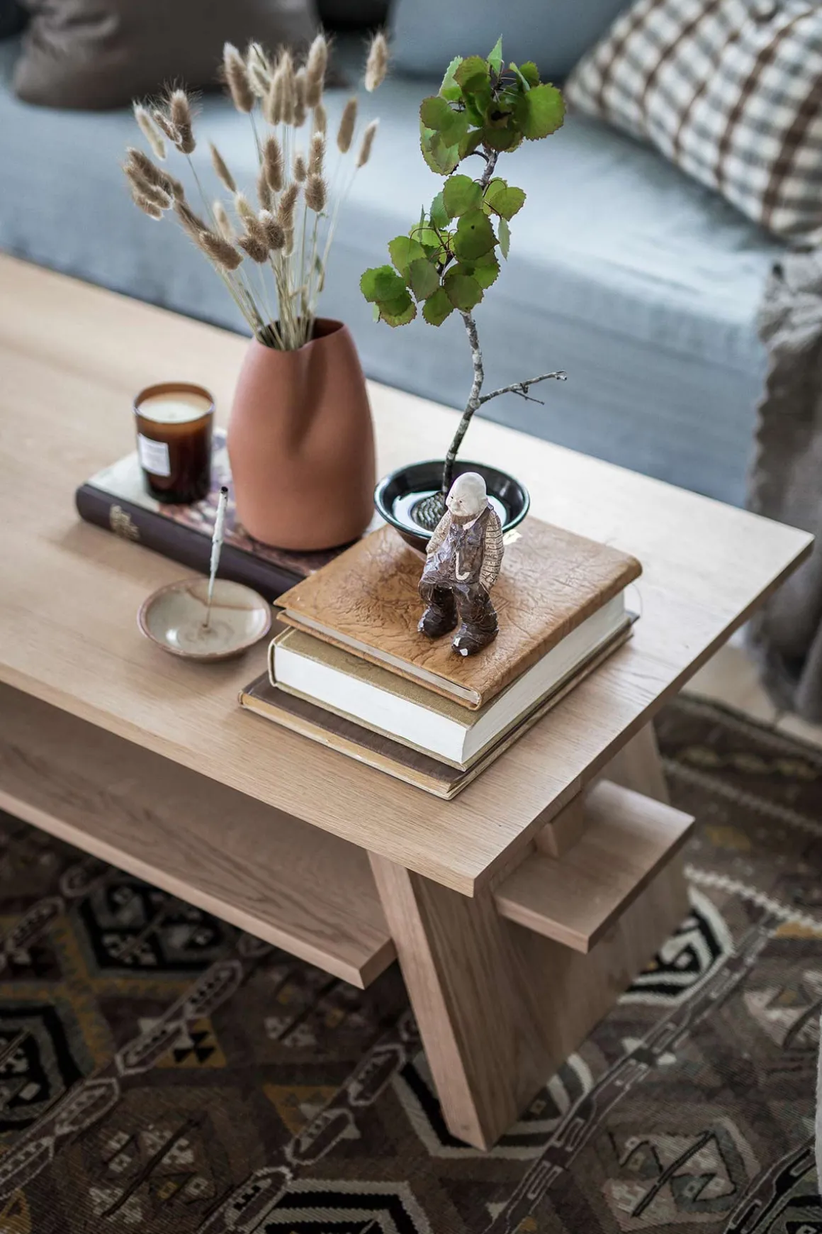 Kaffebord - Bolina 35 120x60xh40cm Lakkert Eik