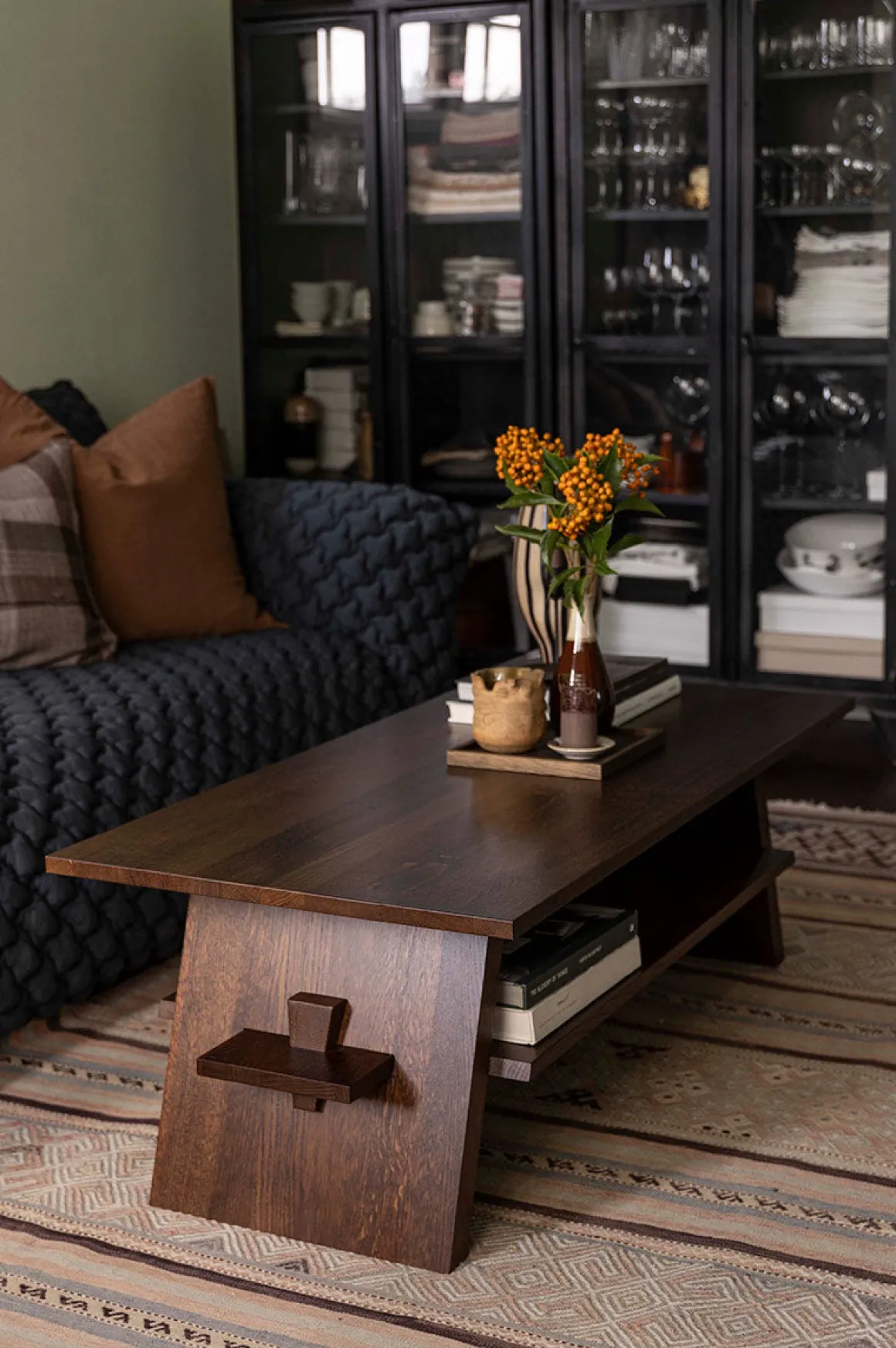 Kaffebord - Bolina 35 120x60xh40cm Mørk Eik