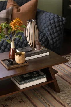 Kaffebord - Bolina 35 120x60xh40cm Mørk Eik