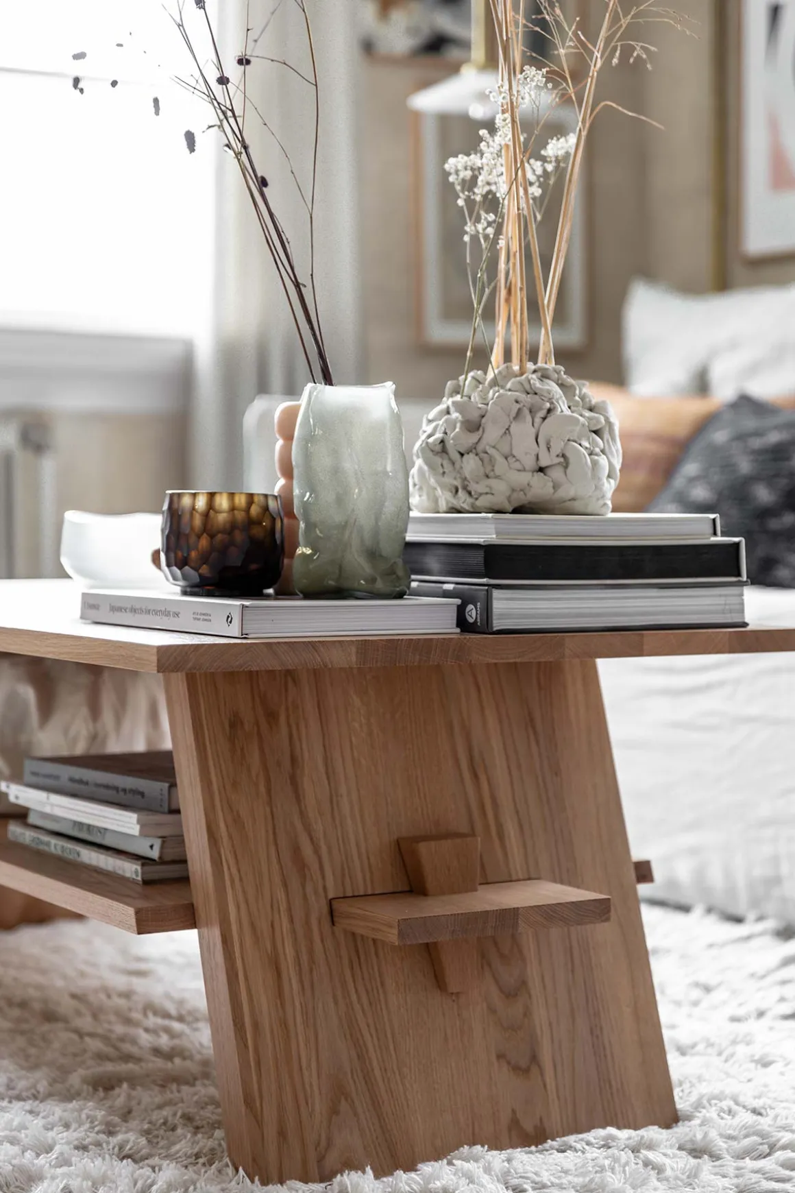 Kaffebord - Bolina 35 120x60xh40cm Lakkert Eik