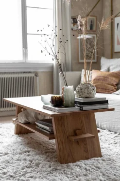 Kaffebord - Bolina 35 120x60xh40cm Lakkert Eik