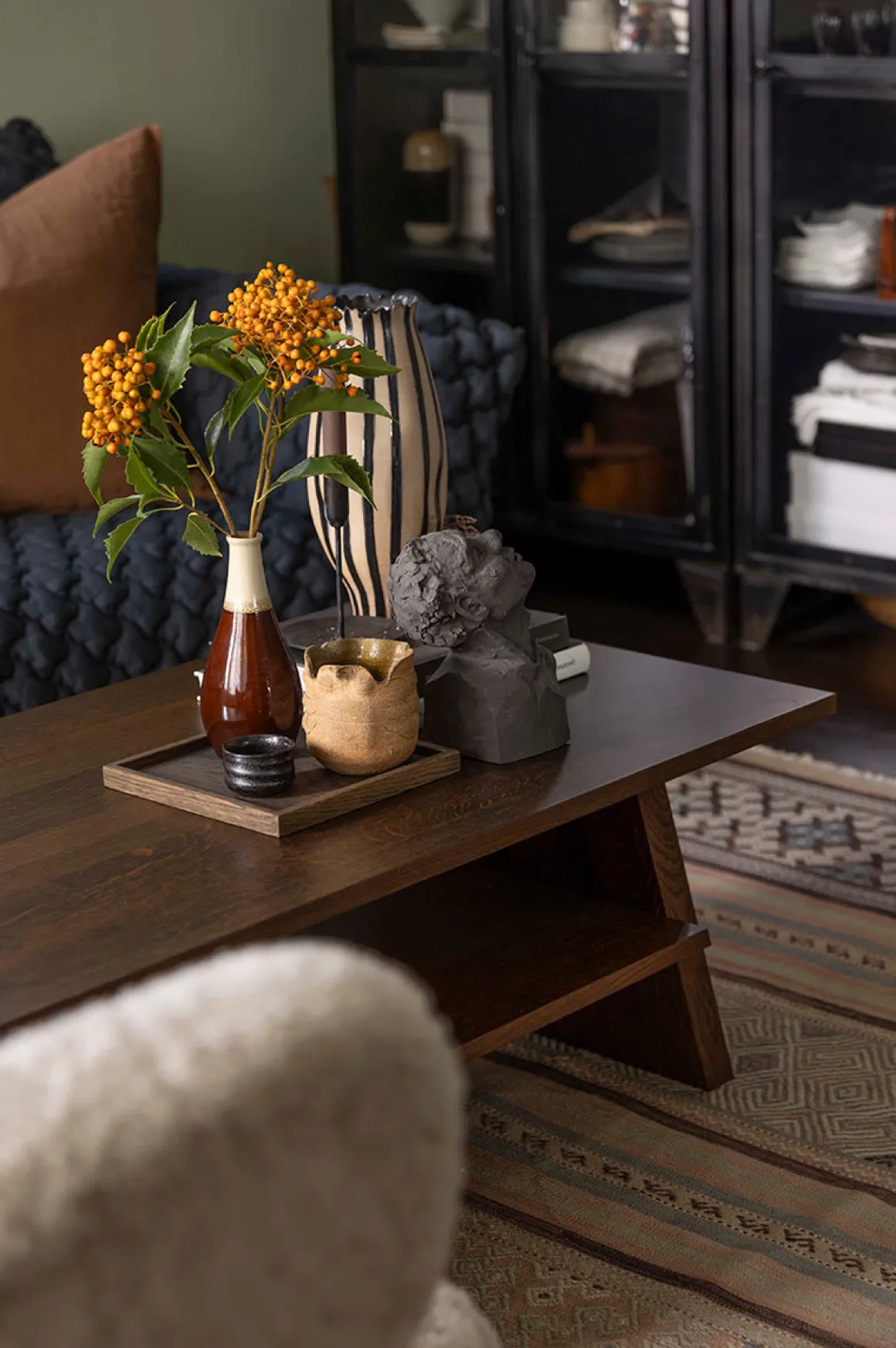 Kaffebord - Bolina 35 120x60xh40cm Mørk Eik