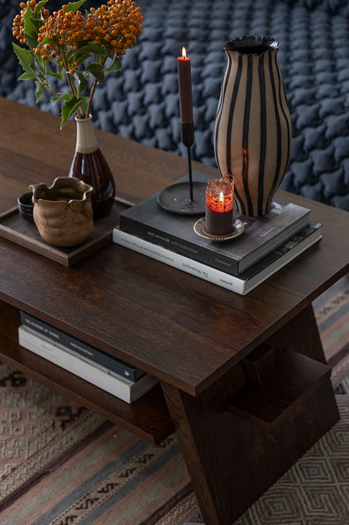 Kaffebord - Bolina 35 120x60xh40cm Mørk Eik