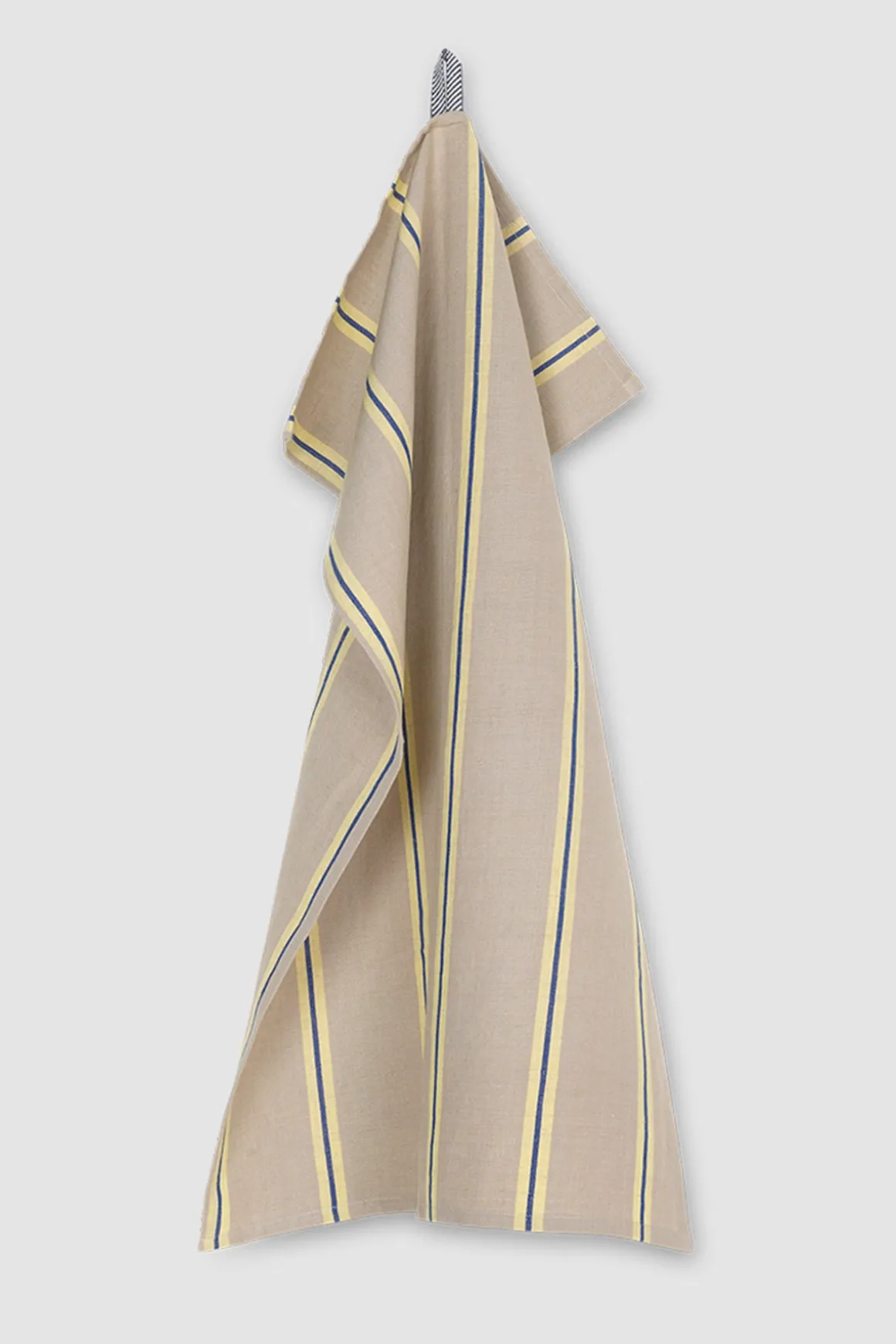 Kjøkkenhåndkle - Hale Tea Towel Oyster/Lemon/Bright Blue