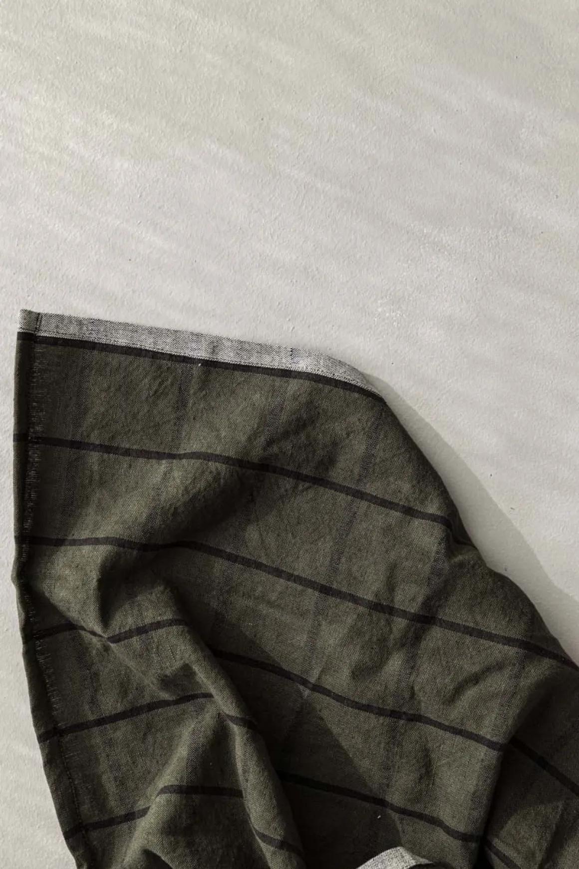 Kjøkkenhåndkle - Hale Tea Towel Green/Black