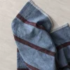 Kjøkkenhåndkle - Hale Tea 50x70cm Faded Blue/Burgundy