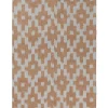 Kjøkkenhåndkle - Ikat Mist Blue/Terracotta