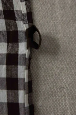 Kjøkkenhåndkle - Rutete Brun/Hvit