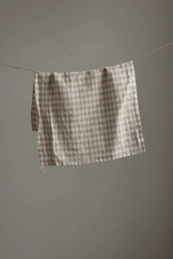 Kjøkkenhåndkle - 50x70cm Lin Gingham Natural