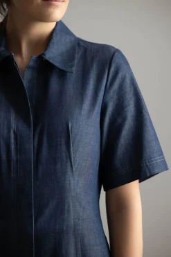 Kjole - Denim S/S Shirt Dress