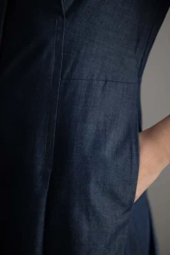 Kjole - Denim S/S Shirt Dress