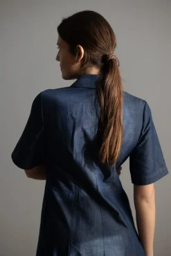 Kjole - Denim S/S Shirt Dress