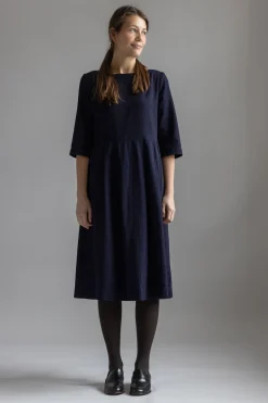 Kjole -  Franca Indigo Twill