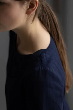 Kjole -  Franca Indigo Twill