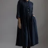 Kjole - Garment Dyed Linen
