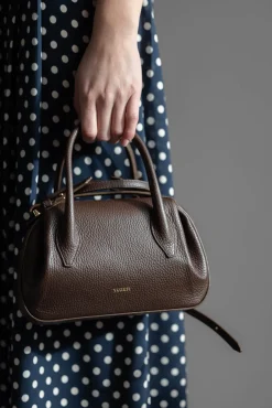 Kjole - Izzy Navy Mini Polka Dots