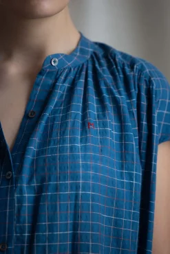 Kjole - Maxime NO782 Griotte Blue Worker