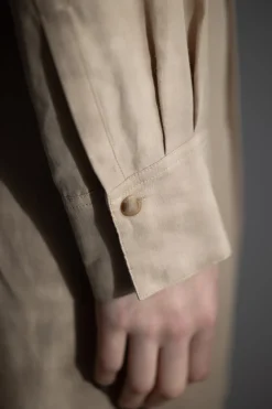 Kjole - Wrap Shirt Dress