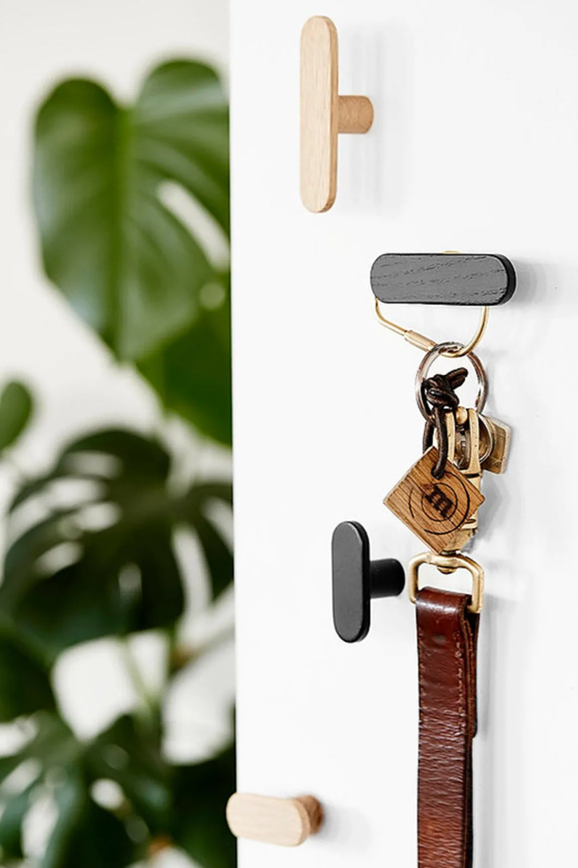 Knagg - Band Knob/Hook S Black