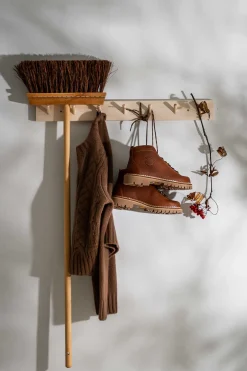 Knaggrekke - 7 knagger 67cm Bjørk