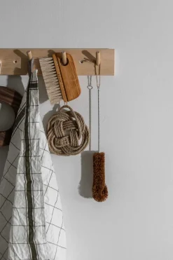 Knaggrekke - 4 knagger 39cm Bjørk