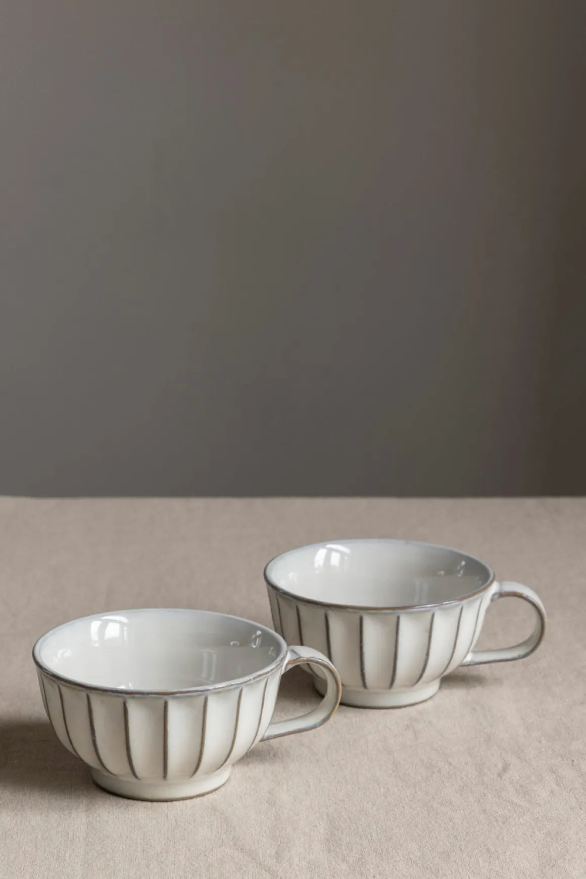 Kopp - Inku Capuccino m/skål Hvit