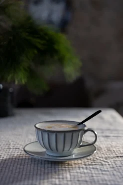 Kopp - Inku Capuccino m/skål Hvit