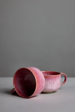 Kopp - Mion Mug Cream Cerise