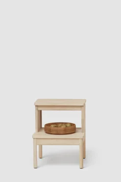Krakk - A Line Step Stool Hvitoljet Eik
