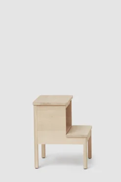 Krakk - A Line Step Stool Hvitoljet Eik