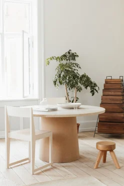 Krakk - AML Stool h31cm Orange Pine