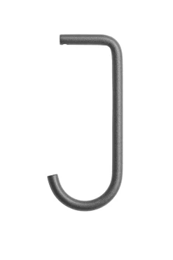 Krok - J-Krok til Metallhylle Sort 5pk