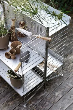 Krok - Vertikal dobbelkrok Rustfritt Stål 2pk