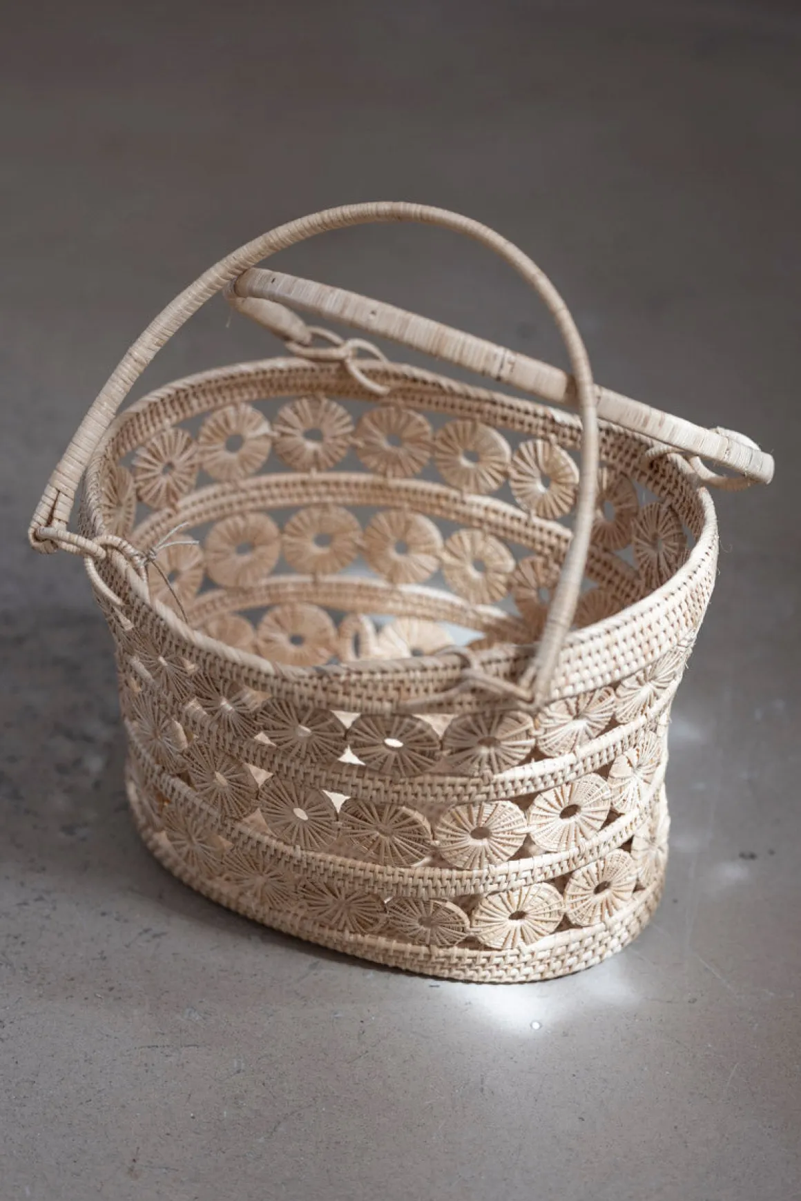 Kurv - Hand Bag Macaron 30x22cm