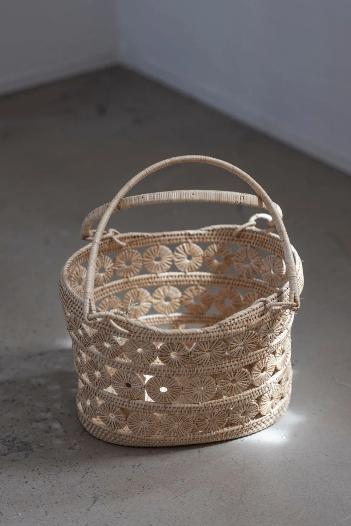 Kurv - Hand Bag Macaron 30x22cm