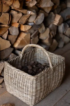 Kurv - Shopping Grå 30x24xH20cm