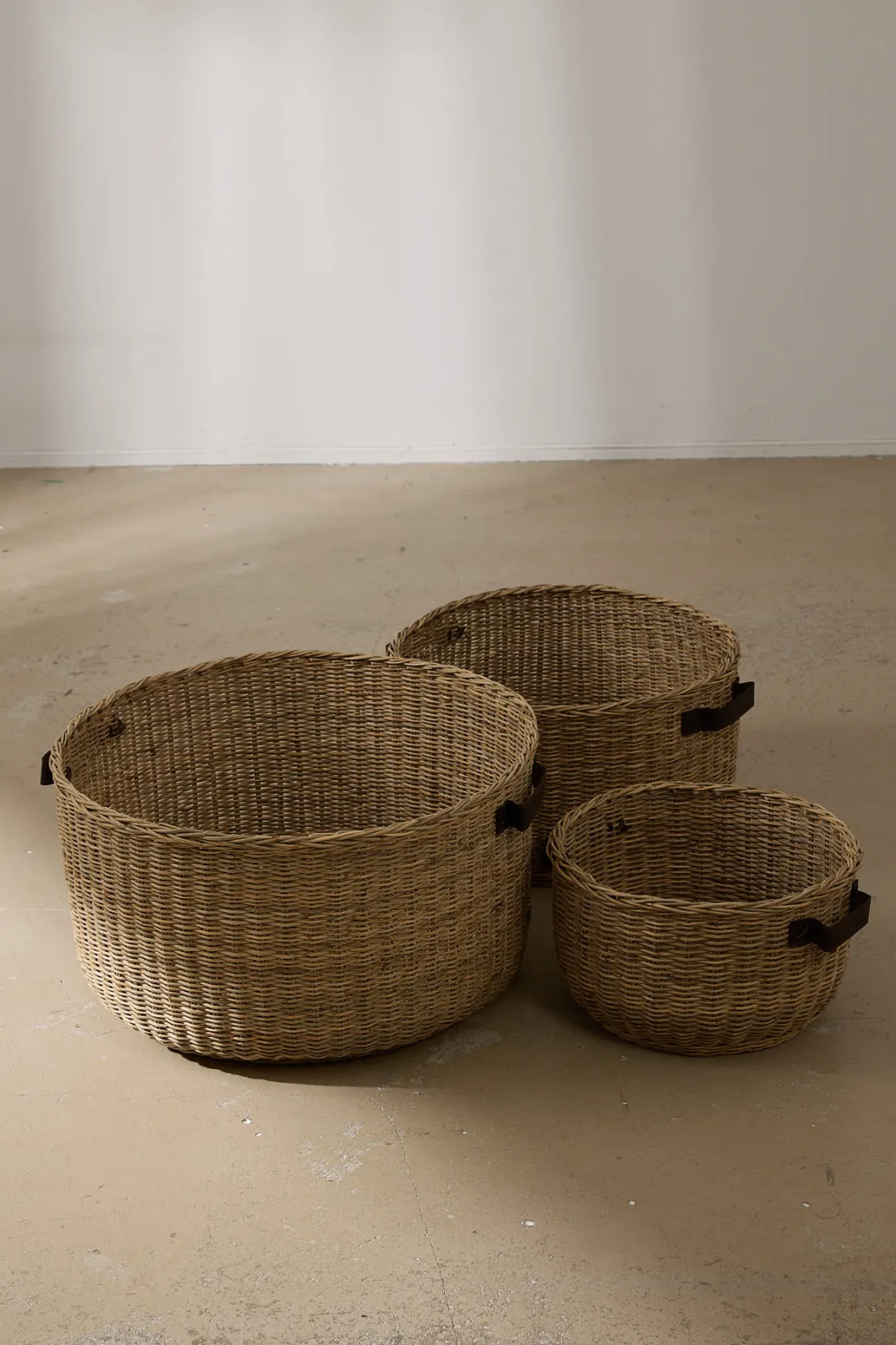 Kurv - Sylinder L Grå