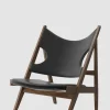 Lenestol - Knitting Lounge Chair, Walnut, Dakar 0842