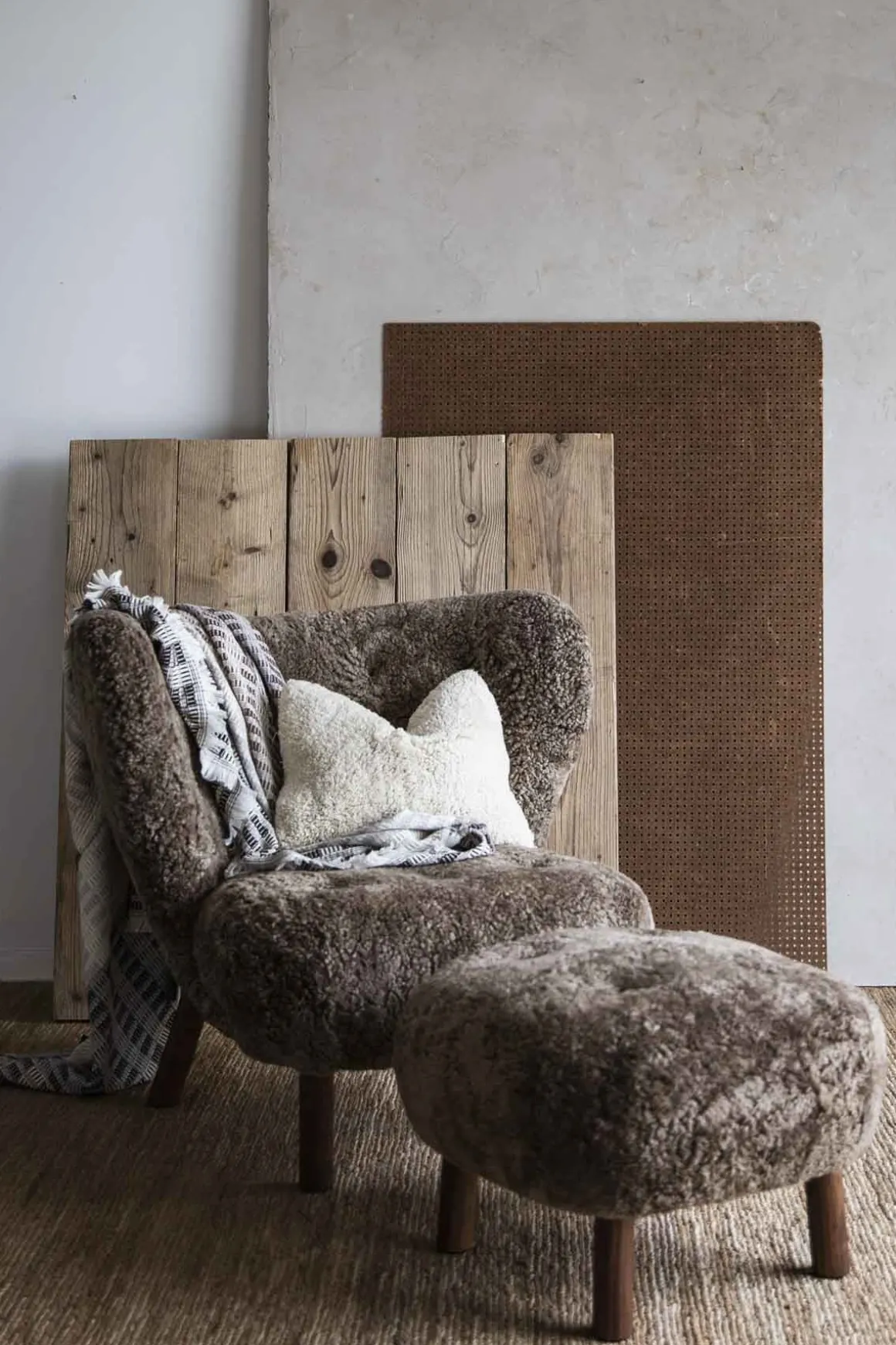 Lenestol - Little Petra Sahara/Valnøtt