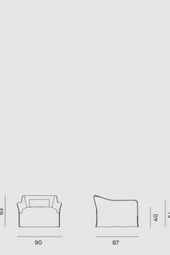 Lenestol - Saia 05 Linum Butter