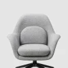 Lenestol - Swoon Lounge Petit 1776 Hallingdal 130 Swivel Sort