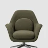 Lenestol - Swoon Lounge Petit 1776 Carlotto 900 Swivel Krom