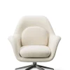 Lenestol - Swoon Lounge Petit 1776 Carlotto 200 Swivel Krom